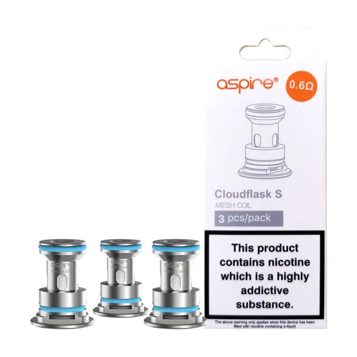 Aspire Cloudflask 0.6 Mesh Replacement Coils
