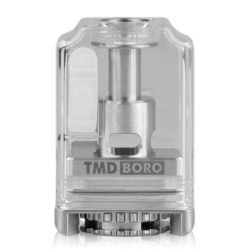 BP Mods TMD Boro Tank in clear plastic and stainless steel 