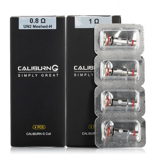 Uwell Caliburn G Coils display packaging 